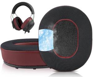 lot 10280 image: SOULWIT Cooling Gel Earpads Replacement for Razer BlackShark V2BlackShark V2 Pro (Do Not Fit V2 Pro 2023 or V2 HyperSpeed Wireless) Headsets, Ear Pads Cushions with Noise Isolation Foam - Burdungy