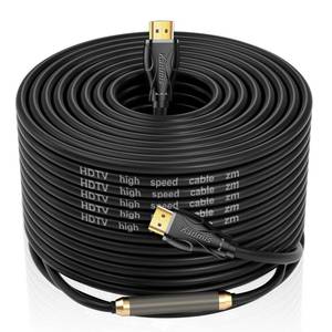 lot 11601 image: kanmis 4K HDMI Cable 100ft, High Speed Cables (HDMI2.0,18Gbps,1080P)-Ethernet Audio Return Video 4K HDMI Cable, High Speed Gold Plated Connectors, Compatible with PlayStation Arc PS3 PS4 PC HDTV