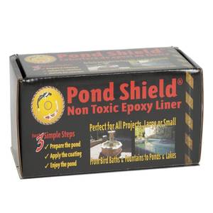 lot 13187 image: Pond Armor SKU-Clear-QT-R Non-Toxic Pond Shield Epoxy Paint, 1.5-Quart, Clear