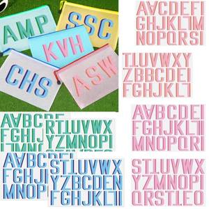 lot 14151 image: ForraFun 8 Sheet Personalized UV DFT Vinyl Letter Stickers Waterproof Shadow Monogram Decal Luggage Sticker for Bag, Cup, Tumbler, Laptop, Luggage DIY Crafts Cars Decor(Pastel Mix)