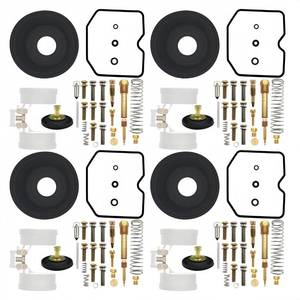 lot 14160 image: 4-Pack Carburetor Repair Kits Rebuild Kit Diaphragm Replacement for Kawasaki Voyager XII ZG1200 1986-2003