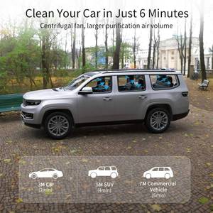 lot 14173 image: Car Air Purifier with H13 True HEPA Filter Car Portable Air purifier for Exhaust Fumes, VOC, Smoke, Odors, and Bacteria, 99.9percent Removal to 0.1 Microns - Air purifier for Car Traveling Bedroom (black)