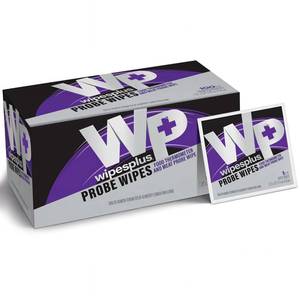 lot 14190 image: Thermometer Sanitizing Wipes - Probe Wipe Sachet - 100 Wipes