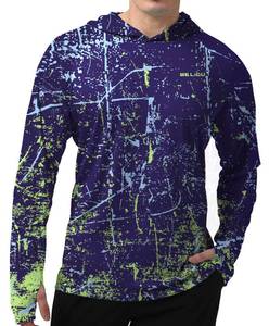 lot 14235 image: Menfts UPF 50 Short Sleeve Shirts Lightweight Sun Protection SPF T-Shirts Fishing Hiking Running Purple XX-Large