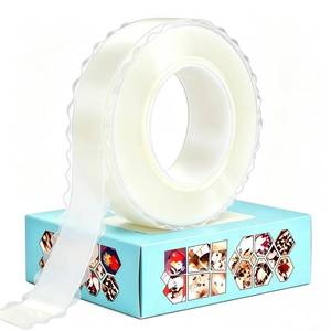 lot 14282 image: zvp Double Sided Nano Tape, Removable Heavy Duty Mounting Foam Tape, Adhesive Tape for Wall, Carpet, Poster and Picture Hanging Strips (White, 1.15  394 in)