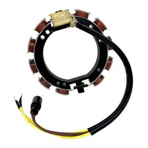 lot 14304 image: Stator For Johnson Evinrude 173-3536 583340 583536 763767 Outboard 6580 JET 85,88,90,100,112,115 HP 9-Amp 4-Cylinder 2-Stroke 1988-1998�