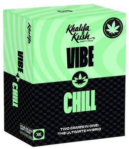 lot 20115 image: Wiz Khalifa Kush Weed Party Game � VIBE and CHILL  Adult Party Card Game (2 Games in 1)  Chill Party Game to Live the High Life for House Parties, 420 Social Gatherings and Game Nights with Friends