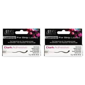 lot 20170 image: Ardell Lashgrip Strip False Lash Adhesive, Dark, 7g 0.25oz x 2 Pack