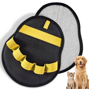 lot 20213 image: Lonfliness Pet Hair Fur Removal Mitt Glove for Cats Dogs 5-Finger Electrostatic Reusable Pet Hair Remover Brush Tool for Couch Furniture Carpet Laundry Clothing