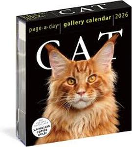 lot 4377 image: Cat Page-A-Day Gallery Calendar 2026