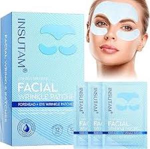 lot 10271 image: Insutam Facial Wrinkle Patches - Forehead and Eye