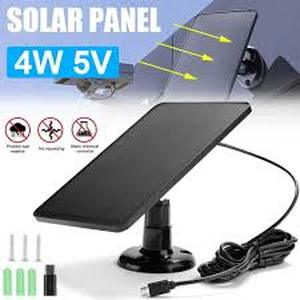 lot 14232 image: Outdoor Solar Panel Kit 4W 5V DC Mono with IP65 Protection