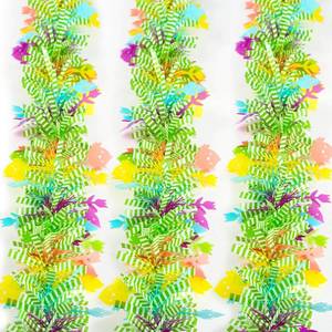 lot 2371 image: 33Ft Easter Garland Decorations Glitter Tinsel Spring Pastel Garland Easter Tree Decor for Spring Bedroom Office Classroom Party Indoor Outdoor Holiday Home Decoration Supplies-(Blue Yellow Pink)