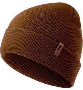 lot 2380 image: ROXUN Beanie for MenWomen Winter Hat Knit Cuffed Soft Warm Unisex Skull Stocking Cap Coffee