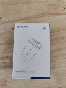 lot 2397 image: Syncwire Mini Car Charger with Cable