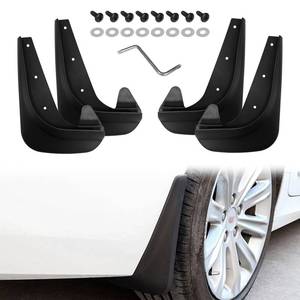 lot 3069 image: 4PCS Car Mud Flaps Splash Guards, Front Rear Mudguards Fender Guards, Wheel Tire Mud Splash Protection, Universal Fit for Sedan SUV Truck Pickup, Heavy Duty Automotive Replacement Accessories