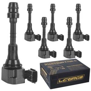 lot 3087 image: Ignition Coil Packs for 2002 2003 2004 2005 2006 2007 2008 2009 Nissan Maxima Murano Altima Xterra Quest Frontier Pathfinder Infiniti I35 QX4 Suzuki Equator 3.5L 4.0L V6 Coils UF349 C1406 - Set of 6
