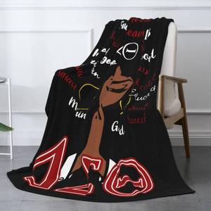 lot 4016 image: Flannel Throw Blanket 60x50 � Modern Cozy Home Accent, Ultra Soft Lightweight, Machine Washable SofaBed Layer, Giftable