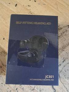lot 4474 image: JC301 Self-Fitting Rechargeable Hearing Aid