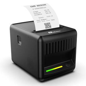 lot 4475 image: Milestone P80E POS Receipt Printer, 80mm USB Thermal Receipt Printer with Auto Cutter and Audio-Visual Alerts, Restaurant Kitchen Printer with USB Ethernet Cash Drawer Support Windows Mac,Do Not Square