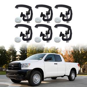 lot 4478 image: AegisAutos Set of 6 Truck Bed Clamps for Truck TopperCapCamper Shell Compatible with Toyota Tundra 2007-2025 and Tacoma 2005-2015 Bed Rail System