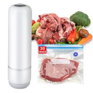 lot 4487 image: Handheld Vacuum Sealer, Premium Vacuum Sealer for Food, Compact Food Storage System, 30 Reusable Sous Vide Bags,Powerful Vacuum Food Sealer for Kitchen, Home, BBQ, Travel,Gift for MateParents
