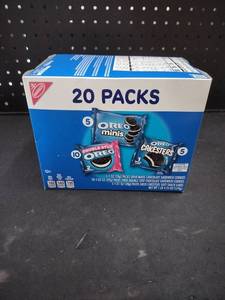 lot 5871 image: Nabisco Oreo Variety Pack 20 Packs