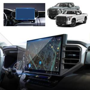 lot 6318 image: BSTW 2024 Tundra Screen Protector for 2022-2026 TundraSequoia 3rd Gen 14 inch Touchscreen for 2024 Toyota Tundra Accessories Anti-Scratch Tempered Glass Protective Film