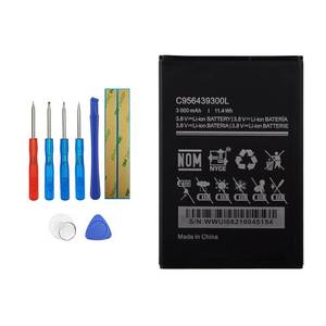 lot 6382 image: Vvsialeek 2023 New C956439300L Replacement Battery Compatible with BLU G5 Plus G0190 BLU Studio Mega 2019 S0510UU with Toolkit
