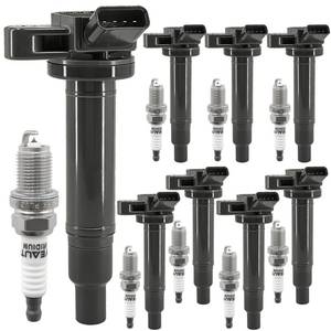 lot 11604 image: UF230 Ignition Coil Pack 9091902230 and Iridium Spark Plugs Set Of 8 Fit For Toyota Tundra 2000-2009,Sequoia 2001-2009,4Runner 2003-2008,Land Cruiser 1998-2007andLexus 1998-2009 4.3L 4.7L 5.7L V8