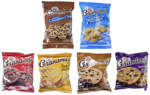 lot 11638 image: Grandmas Cookies Variety Pack 30 Count