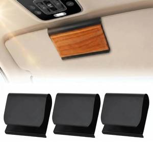 lot 12369 image: 3 PCs Car Air Freshener Visor Clips Compatible with Drift Car Air Freshener, Car Accessories Vehicle Scent Diffuser Sun Visor Metal Clips Holder for Car, Truck and SUV (Freshener Not Included)