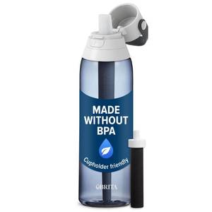lot 12405 image: Brita 36386 Premium Water Filter Bottles, 26oz, Night Sky