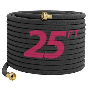 lot 12451 image: Araiozora Soaker Hose 25FT 12 Inch Premium Soaker Hose with Solid Brass Connectors, for Deep Root Watering in Flower Beds and Landscaping