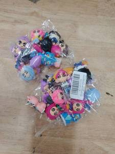 lot 14009 image: Kpop Demon Hunters Anime Character Pendant Keychain Figures Set 2-Pack