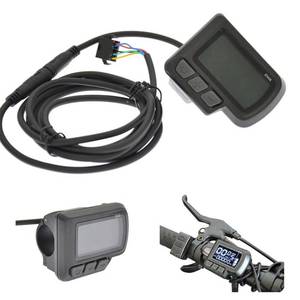 lot 14348 image: Gaderth Bike Computer, Waterproof LCD Screen Bicycle Speedometer, EN06 Display Smart Electric Bicycle Scooter Brushless Controller Kit, 24V36V48V Control Panel for Electric Bike Show