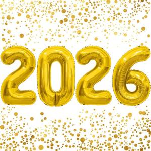 lot 14386 image: 2026 Balloons - 40 Inch Silver 2026 Number Balloon - Grad Balloons for Graduation Decorations 2026 - Graduation Decorations Class of 2026-2026 Graduation Party Decorations Supplies