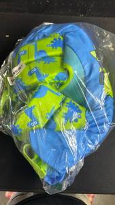 lot 18443 image: AEOCOO Kids Pool Floaties 1-2-3-5-7-9 Years Old, Toddler Swim Vest 20-30-50-70 Pounds, Dinosaurs