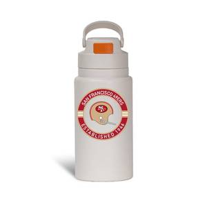 lot 19306 image: The Memory Company Officially Licensed 26oz Water Bottle with Flip Up Lid, Cleveland Browns