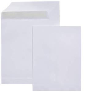 lot 19380 image: Amazon Basics Catalog Mailing Envelopes, Peel and Seal, 9x12 Inch, Strong Quality, 28 lb White, 100-Pack