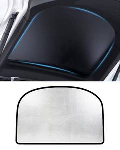 lot 20253 image: Rear Windshield Sunshade for Tesla Model 3, Foldable Rear Liftgate Sun Shade fo 2019-2025 Model 3