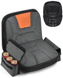 lot 20276 image: PACETAP Tractor Seat Cover with Drink Pouch, Heavy Duty 600D Oxford Waterproof Riding Lawn Mower Seat Cover Fits Kubota, for Cub Cadet, for Ford, for Mahindra, for Husqvarna (Medium)