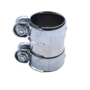 lot 20326 image: Exhaust Clamp Pipe Connector Double Clamp Exhaust Pipe Clamp  60 mm x 95 mm 12793501