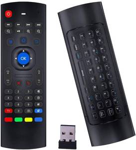 lot 20353 image: Air Mouse Remote MX3 Pro, 2.4G Wireless Mini Keyboard, Universal Remote Control with IR Learning for Android TV Box, Smart TV, Projector, Raspberry Pi