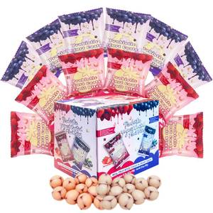 lot 20409 image: Chewy Yogurt Covered Fruit Snacks 12 Pouches Net 8.5oz, Probiotic Real Fruit Yoggies Bites With Dietary Fiber, Strawberry 6 and Blueberry 6 Fruit Yogurt Individually Wrapped Variety Pack 120 Cts