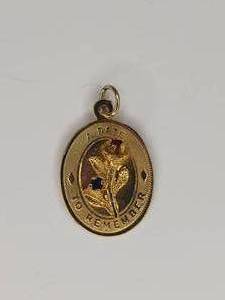 lot 89 image: Vintage TC Sterling Medallion