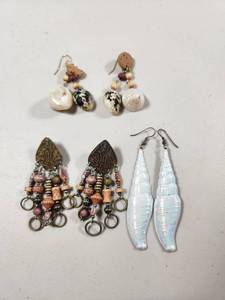 lot 220 image: Mixed Style Dangle Earrings Collection