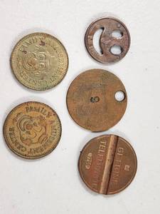 lot 287 image: Mixed Collection of Gaming and Arcade Tokens