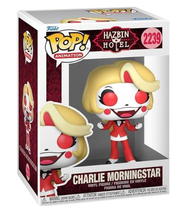 lot 72559 image: Funko Pop Animation Hazbin Hotel - Charlie Morningstar - 16 Odds for Rare Chase Variant - Collectable Vinyl Figure - Gift Idea - Official Merchandise - Toys for Kids & Adults - Retail $15