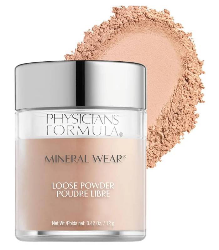 lot 72561 image: Physicians Formula Mineral Wear Talc-Free Loose Powder Creamy Natural, Dermatologist Tested, Clinically Tested - Retail $15